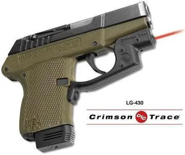 Alt view image 3 of 9 - Crimson Trace LG-430 Laserguard Laser Grip Compact Keltec P32 P3AT Front Activated