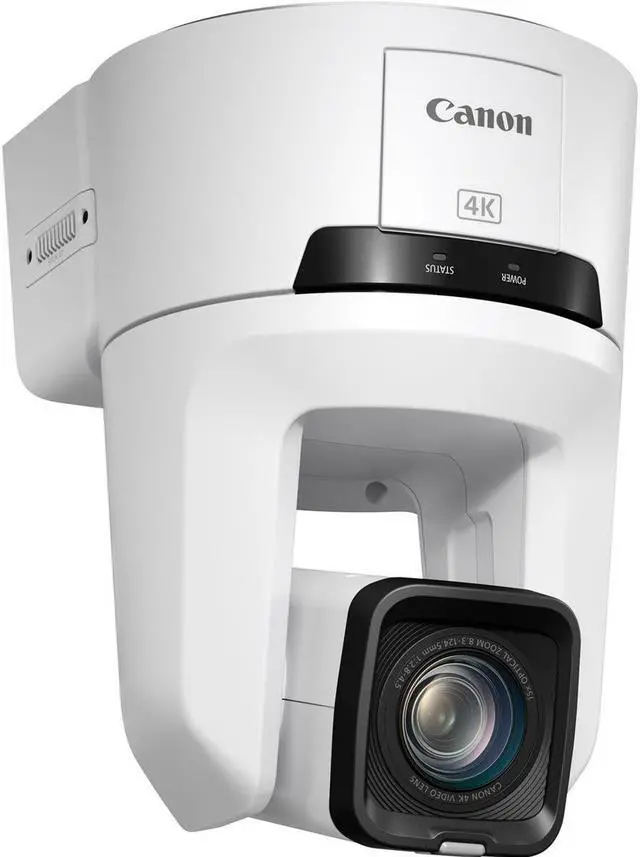 Alt view image 7 of 9 - Canon CR-N500 Professional 4K NDI PTZ Camera (White) (4839C002)