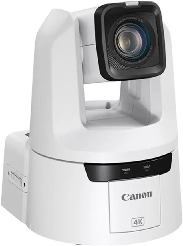 Alt view image 2 of 9 - Canon CR-N500 Professional 4K NDI PTZ Camera (White) (4839C002)