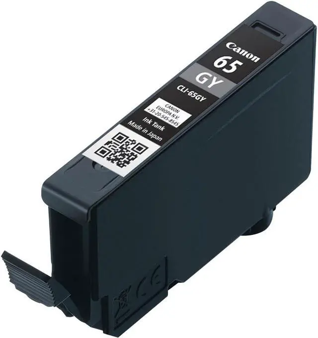 Alt view image 6 of 6 - Canon 65 GY Gray Standard Yield Ink Cartridge (4219C002)