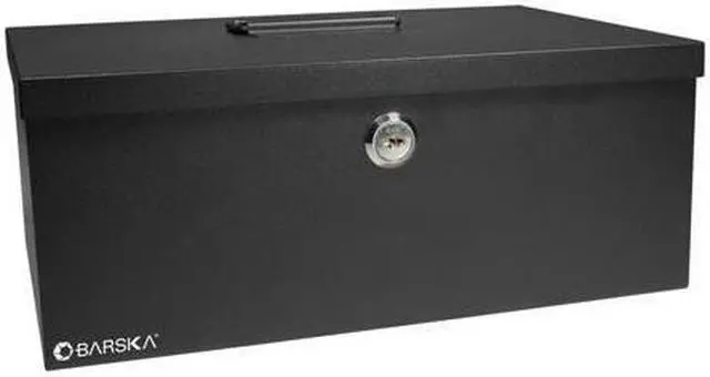 Alt view image 17 of 20 - Cash Box and 6 Compartment Coin Tray with Key Lock
