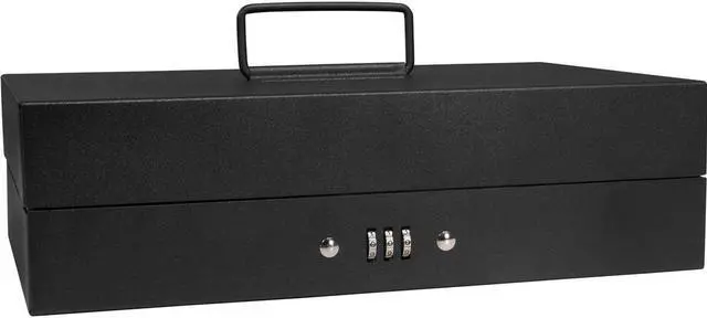 Alt view image 8 of 13 - BARSKA CB11794 Cash Box,Compartments 10,3 in. H