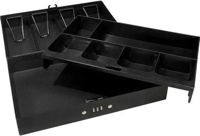 Alt view image 9 of 13 - BARSKA CB11794 Cash Box,Compartments 10,3 in. H
