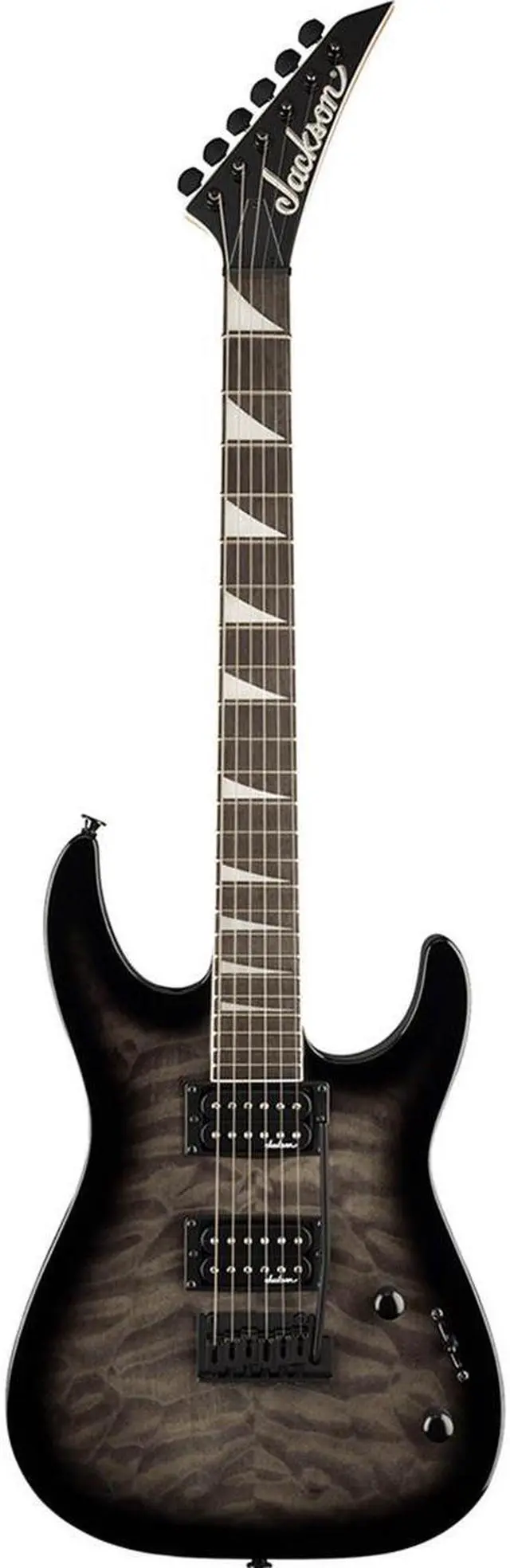 Alt view image 6 of 6 - Jackson Jackson JS Series Dinky JS20 DKQ 2PT Electric Guitar, Amaranth Fingerboard, Transparent Tobacco Burst