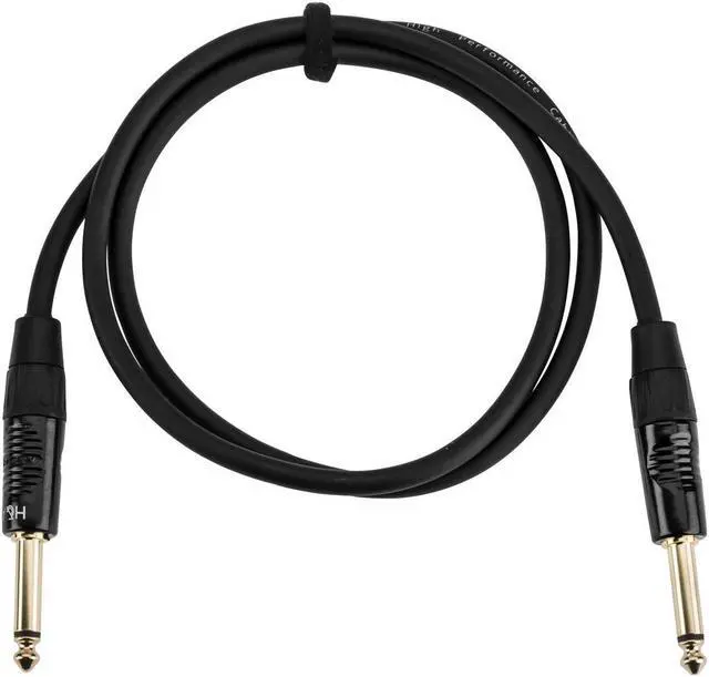 Main image of H&A Elite Pro 3' 1/4" Male to 1/4" Male Instrument Cable w/ Rean Gold Connectors