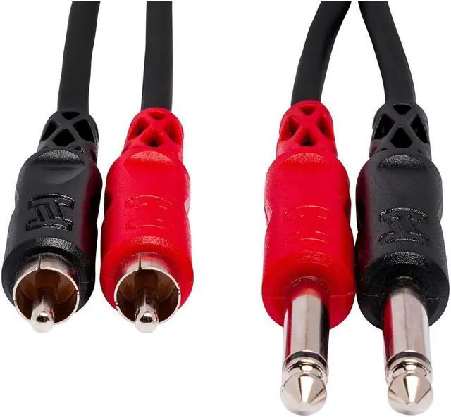 Alt view image 9 of 11 - Hosa CPR203 Dual 1/4" to RCA, 3 Meters (9.9 ft)