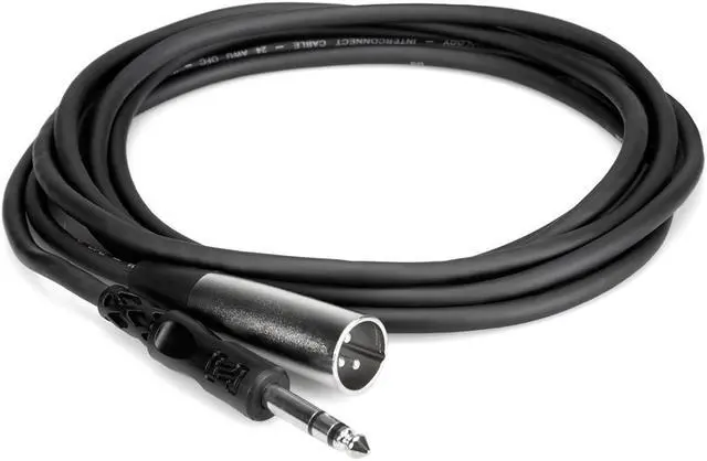 Alt view image 2 of 4 - Hosa STX-120M 1/4 inch TRS to XLR3M Balanced Interconnect Cable, 20 feet