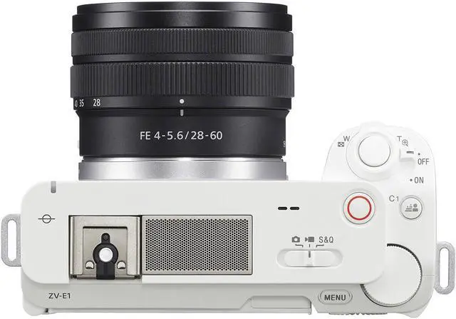 Alt view image 17 of 20 - Sony ZV-E1 Mirrorless Camera with 28-60mm Lens (White)