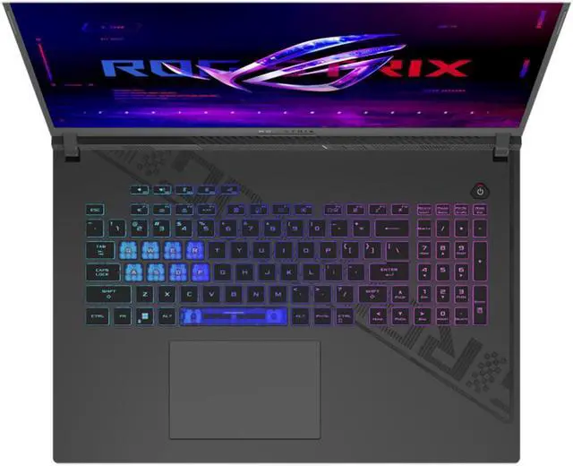 Alt view image 9 of 20 - Asus G814JVRS75 18 inch ROG Strix G18 Gaming Laptop - Intel i7-13650HX - 16GB/2TB - Eclipse Gray