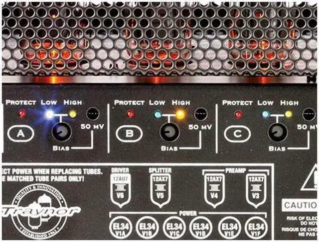 Alt view image 4 of 5 - Traynor YBA300 300W All-Tube Bass Amplifier Head