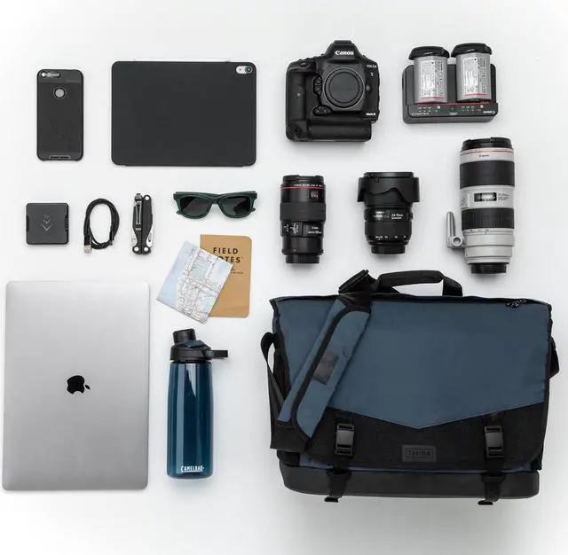 Alt view image 14 of 14 - Tenba DNA 16 PRO Messenger Bag 638-577 (BLUE)
