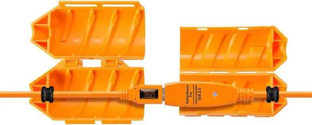 Alt view image 4 of 6 - Tether Tools JerkStopper Extension Lock for Cables, Orange