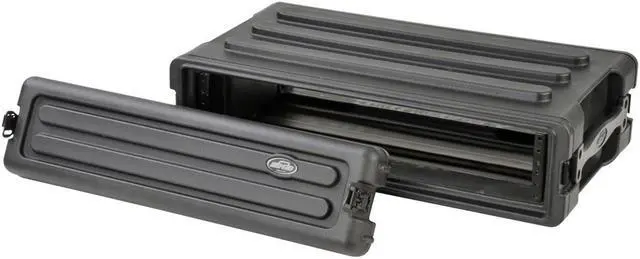 Alt view image 14 of 16 - SKB Roto-Molded 2U Shallow Rack