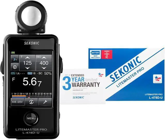 Alt view image 10 of 10 - Sekonic Litemaster Pro L-478D