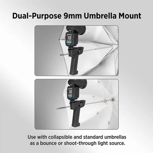 Alt view image 14 of 14 - Westcott ProGrip 2 Handheld Off-Camera Flash Mount