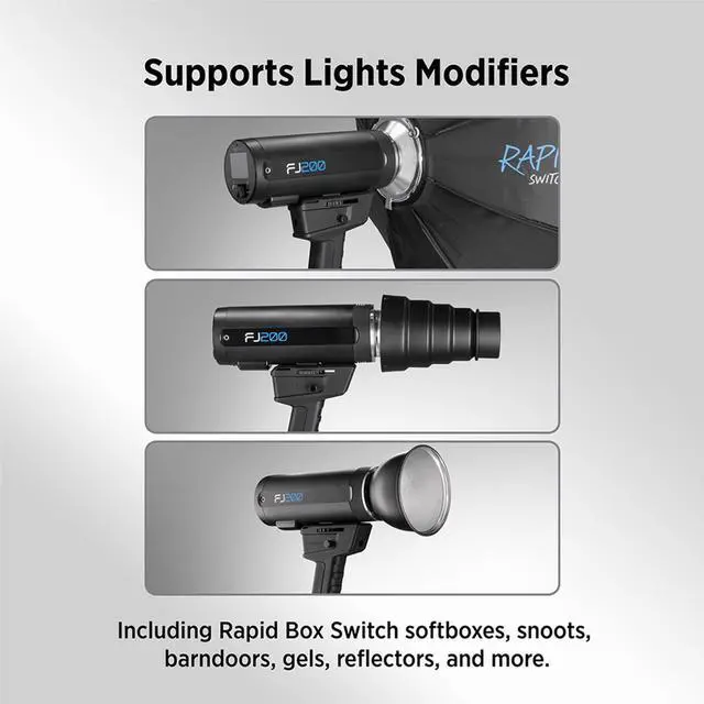 Alt view image 11 of 14 - Westcott ProGrip 2 Handheld Off-Camera Flash Mount