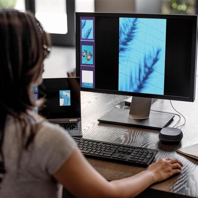 Alt view image 5 of 11 - SanDisk® Desk Drive 8TB* USB Type-C™ Desktop External SSD, up to 1000MB/s**, High-capacity Solid State Drive SDSSDT40-8T00-NA25