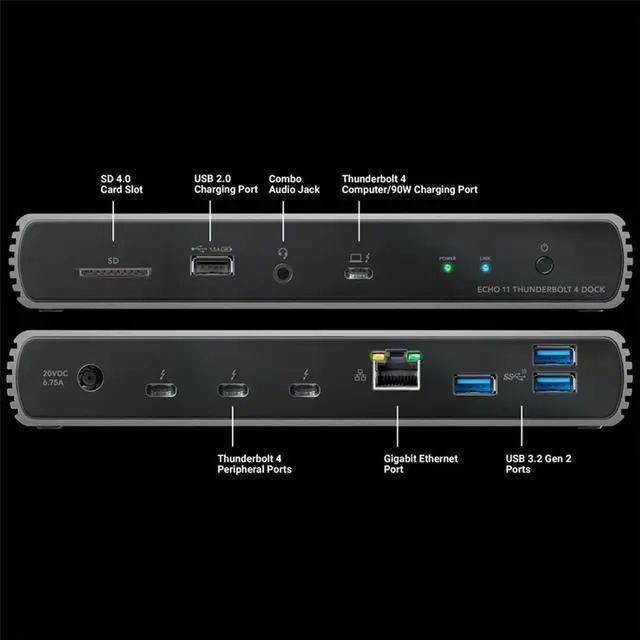 Alt view image 2 of 2 - Sonnet Echo 11 Thunderbolt 4 HDMI Dock