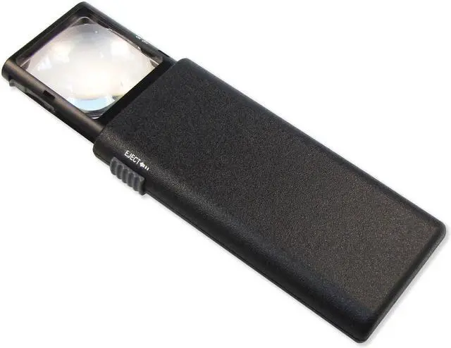 Main image of Carson 5X LumiPop LED Light Pop-Out Magnifier #LP-66