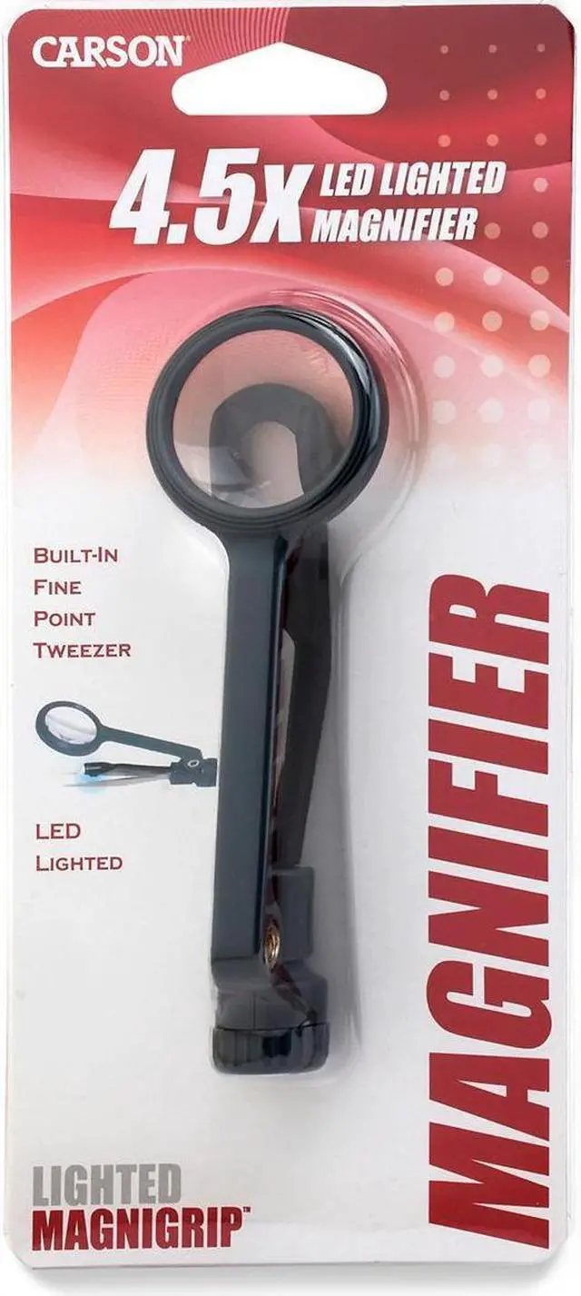 Alt view image 8 of 9 - Carson Optical MG-88 LED Lighted MagniGrip