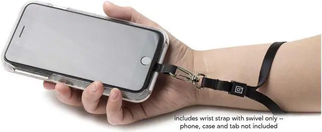 Alt view image 3 of 3 - BlackRapid TetheR-Nylon Smartphone Safety Tether System, Black #275003