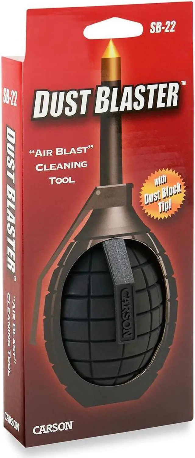 Alt view image 3 of 7 - Carson Sb-22 Dustblaster Air Blast Cleaning Tool With Dust Block Tip