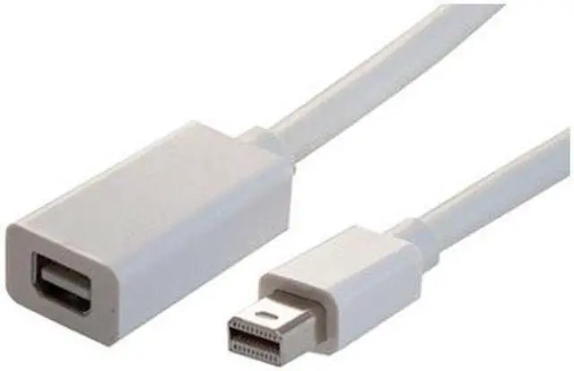Alt view image 6 of 6 - Comprehensive MDPP-J-3ST Comprehensive Mini DisplayPort Male to Female Cable 3ft - Mini DisplayPort for Audio/Video Device - 1.35 GB/s - 3 ft - 1 x Mini DisplayPort Male Digital Audio/Video - 1 x Mini