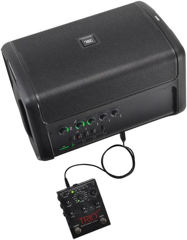 Alt view image 4 of 4 - Harman JBL Power Sharing Cord - For Pedal, Speaker - 5 V DC / 1.30 A, 9 V DC - Black - 3.28 ft Cord Length - USB Type A / 5.5mm Model EONONECOMPACT-5V9V