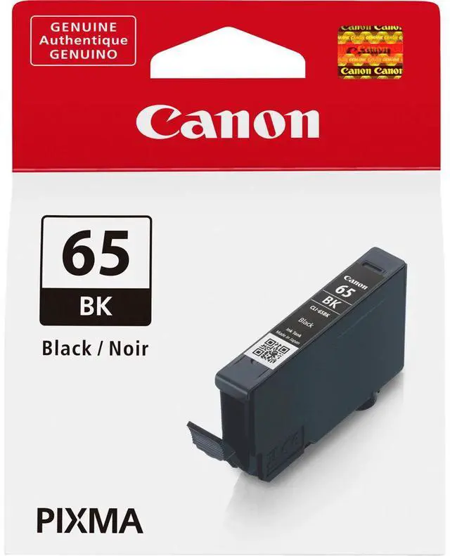 Alt view image 10 of 10 - Canon CLI-65 Black Ink Tank for PIXMA Pro-200 Printer #4215C002