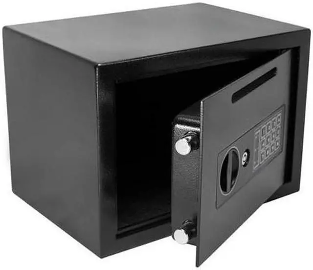 Alt view image 13 of 13 - Barska Black Compact Keypad Depository Safe
