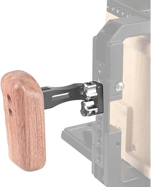 Alt view image 6 of 6 - CAMVATE 1/4"-20 Thumbscrew Replacement Lock Knob for DSLR Camera Cage Handgrip & Accessory, 2-Pack