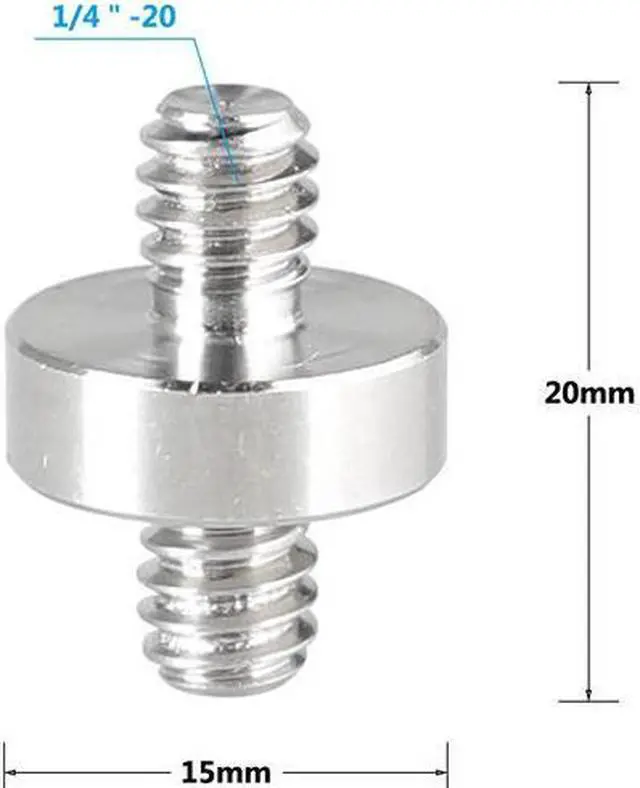 Alt view image 4 of 5 - CAMVATE 1/4" & 3/8" Thread Screw Assortment Kit for DSLR Camera Cage Rig & Accessories Assembly, 20 Pieces