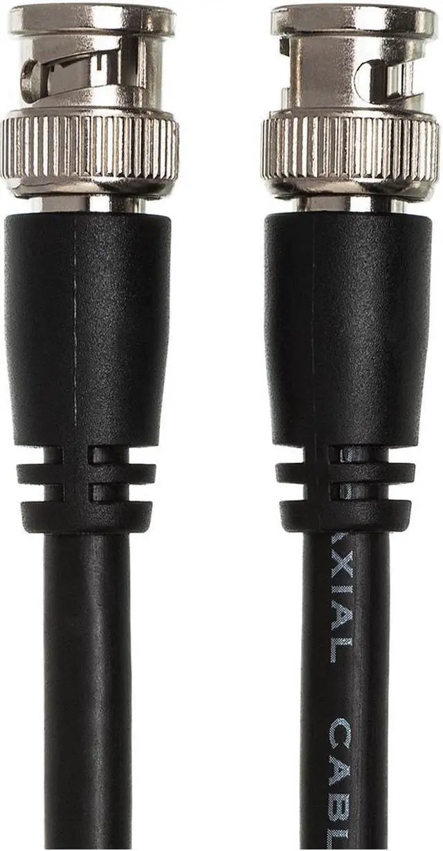 Alt view image 3 of 4 - Hosa Technology 3' BNC to BNC Pro 75-Ohm Coax RG-6/U Cable #BNC-06-103