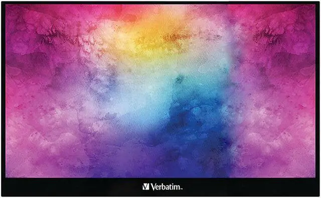 Main image of Verbatim Portable Touchscreen Monitor Full HD 1080p 17.3" Metal Housing