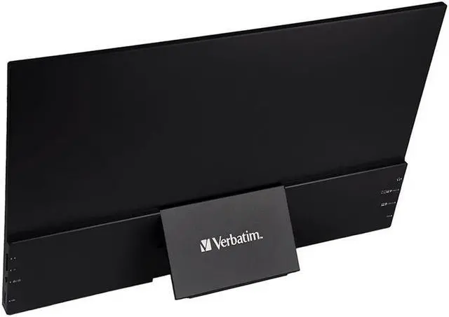 Alt view image 5 of 14 - Verbatim Portable Touchscreen Monitor Full HD 1080p 17.3" Metal Housing