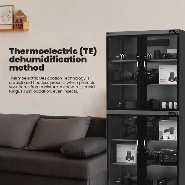 Alt view image 3 of 7 - Slinger Electronic Dry Cabinet with Combination Lock, 600L
