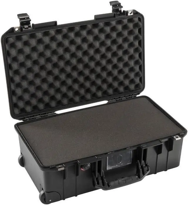 Alt view image 7 of 9 - Pelican 1535 Air Wheeled Carry-On Case with Foam, Black #015350-0000-110