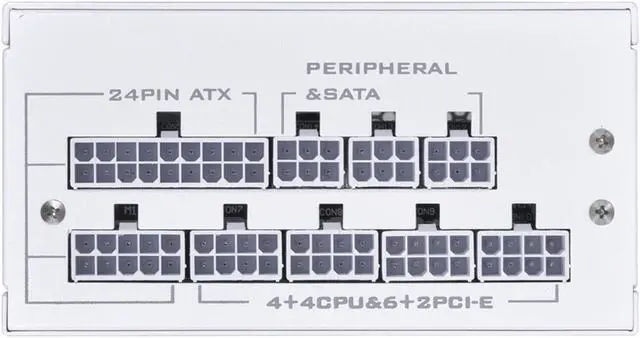 Alt view image 12 of 14 - LIAN LI SP850W, White color , Performance SFX Form Factor Power Supply - SP850W