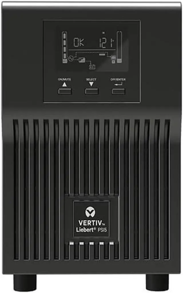 Alt view image 12 of 15 - Liebert PSI5 UPS - 1440 VA 1350W 120V Line Interactive AVR Mini Tower UPS, 0.9 Power Factor (PSI5-1500MT120)