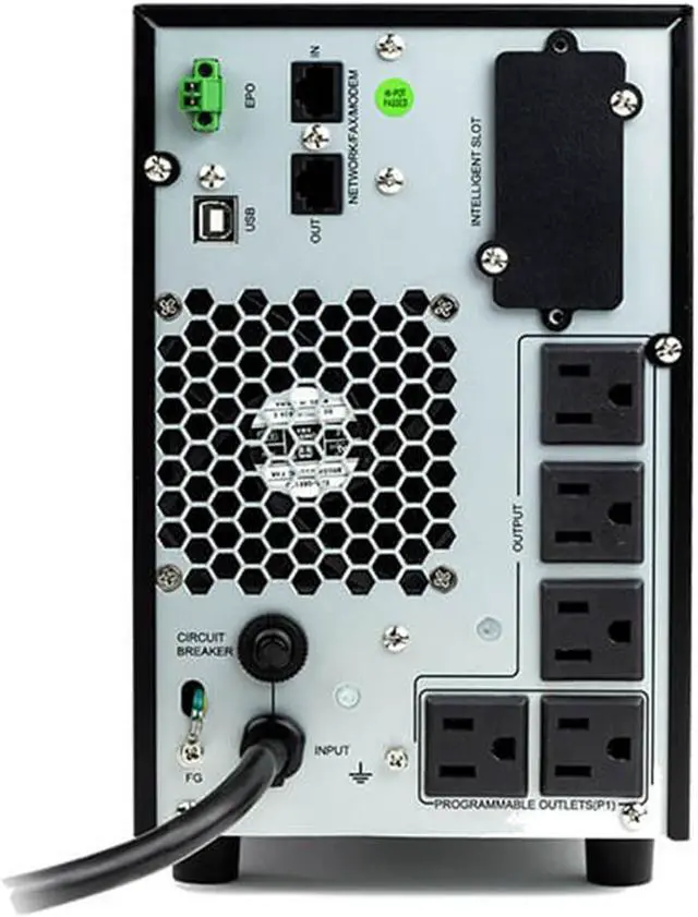 Alt view image 13 of 15 - Liebert PSI5 UPS - 1440 VA 1350W 120V Line Interactive AVR Mini Tower UPS, 0.9 Power Factor (PSI5-1500MT120)