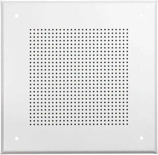 Main image of Lowell Manufacturing SG-8 11" Square Screw Mount Steel Grille for 8" Speaker Driver, White