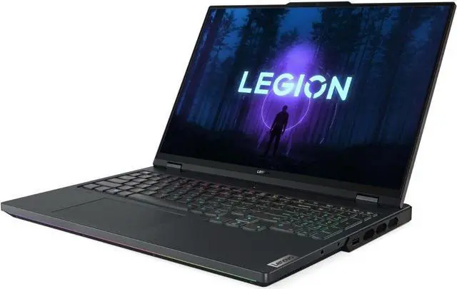 Alt view image 11 of 15 - Lenovo Legion Pro 7 16IRX9H 83DE001TUS 16" Gaming Notebook - WQXGA - Intel Core i9 14th Gen i9-14900HX - 32 GB - 2 TB SSD - Eclipse Black - Intel HM770 Chip - 2560 x 1600 - Windows 11 Pro - NVIDI