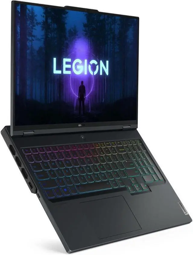Alt view image 13 of 15 - Lenovo Legion Pro 7 16IRX9H 83DE001TUS 16" Gaming Notebook - WQXGA - Intel Core i9 14th Gen i9-14900HX - 32 GB - 2 TB SSD - Eclipse Black - Intel HM770 Chip - 2560 x 1600 - Windows 11 Pro - NVIDI