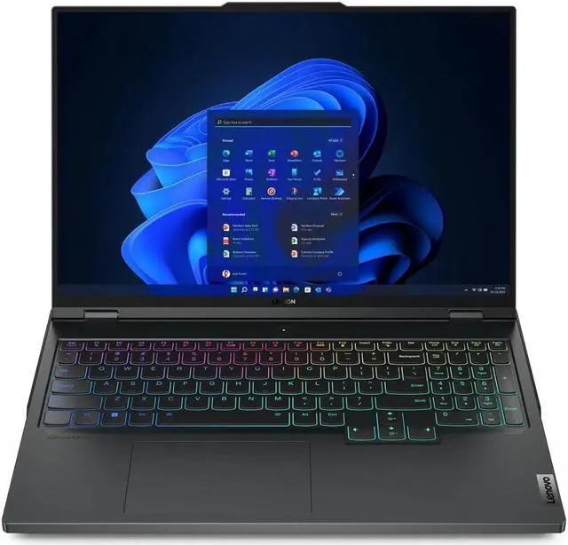 Alt view image 12 of 15 - Lenovo Legion Pro 7 16IRX9H 83DE001TUS 16" Gaming Notebook - WQXGA - Intel Core i9 14th Gen i9-14900HX - 32 GB - 2 TB SSD - Eclipse Black - Intel HM770 Chip - 2560 x 1600 - Windows 11 Pro - NVIDI