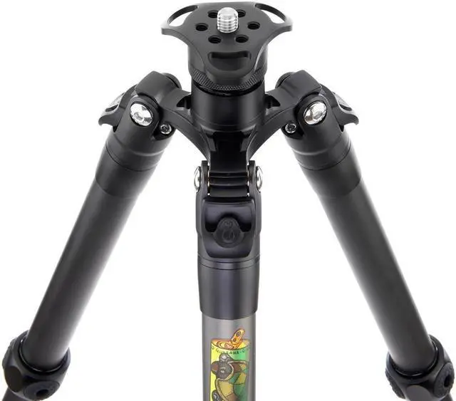 Alt view image 13 of 15 - 3 Legged Thing Bucky Kit Carbon Fiber Tripod 3 Detachable Legs BUCKYKITDARK