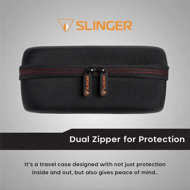 Alt view image 3 of 7 - Slinger Hard Shell Travel Case with USB Charger for Bose Flex Speaker #SL-BFC