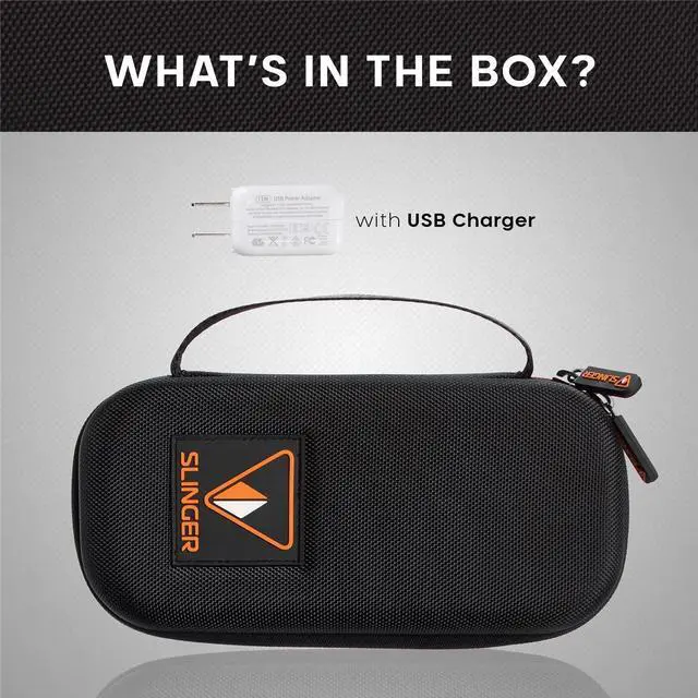 Alt view image 7 of 7 - Slinger Hard Shell Travel Case with USB Charger for Bose Flex Speaker #SL-BFC