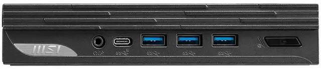 Alt view image 13 of 18 - MSI PRO DP10 13M-021US Barebone System - Intel Core i7 13th Gen i7-1360P - Intel Chip - 64 GB DDR4 SDRAM DDR4-3200/PC4-25600 Maximum RAM Support - 2 Total Memory Slots - Intel Iris Xe Graphics Graphic