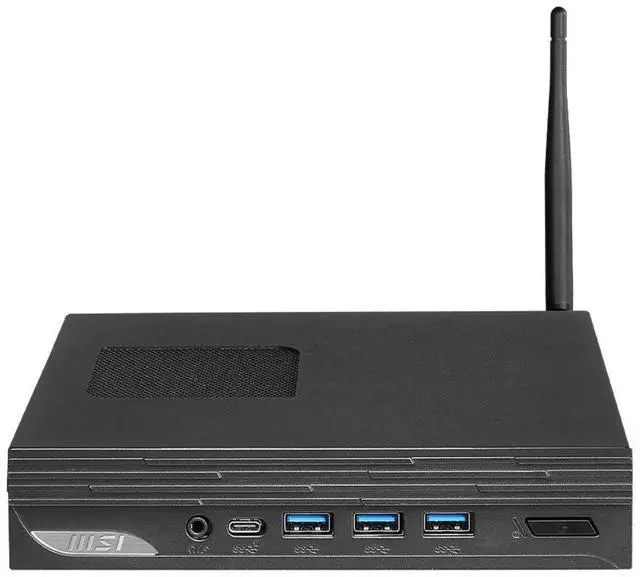 Alt view image 16 of 18 - MSI PRO DP10 13M-022BUS Barebone System - Intel Core i5 13th Gen i5-1340P - Intel Chip - 64 GB DDR4 SDRAM DDR4-3200/PC4-25600 Maximum RAM Support - 2 Total Memory Slots - Intel Iris Xe Graphics Graphi