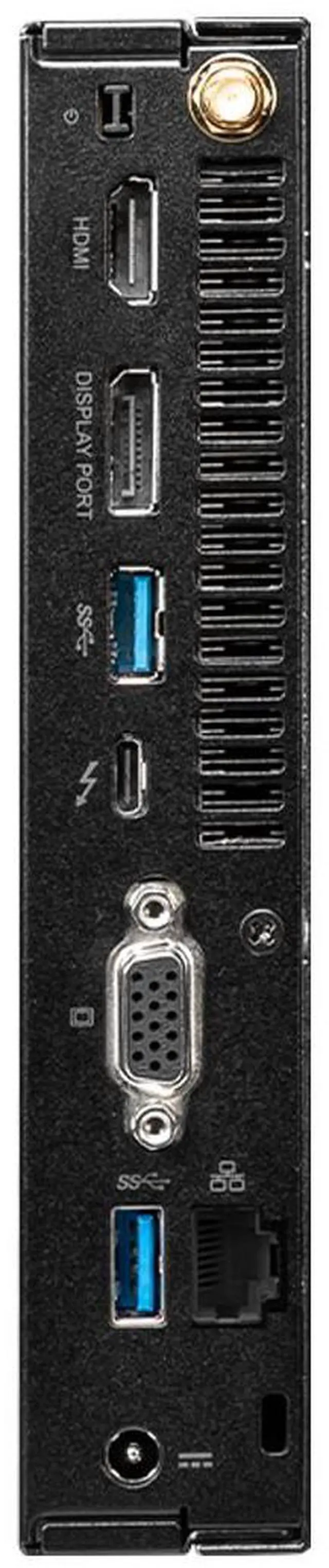 Alt view image 17 of 18 - MSI PRO DP10 13M-022BUS Barebone System - Intel Core i5 13th Gen i5-1340P - Intel Chip - 64 GB DDR4 SDRAM DDR4-3200/PC4-25600 Maximum RAM Support - 2 Total Memory Slots - Intel Iris Xe Graphics Graphi